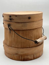 Antique East Coast Sugar Firkin