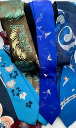 Vintage Tie Lot- As Shown Cummings Bros Monroe Wash, Hammers Dept Store Monroe Wa
