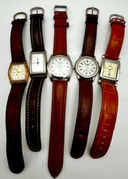 Lot Of 5 Watches - Bank Of America Woodinville Wa & Others