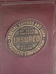 Olympia Federal Savings & Loan Olympia WA Book Bank