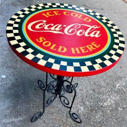 Coca- Cola Bistro Table & Extra Top
