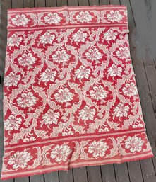 Vintage Two Sides Wool Blanket