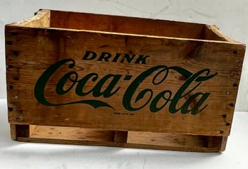 Rare Find Green Vintage 1971 Coca Cola Wood Crate
