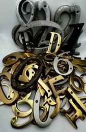 Jar Of Mix Metal Numbers And Letters