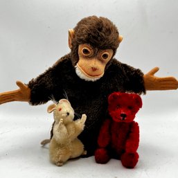 Vintage Mouse, Monkey & Bear