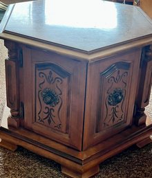 Hexagon Table Cabinet
