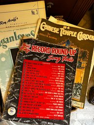 Box Lot Old Sheet Music