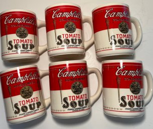 (6) Vintage Campbells Soup Mugs