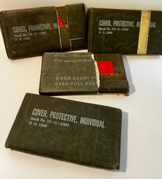 WWII Gas Cape Cover, Protective Individual Stock No 72 C 1000