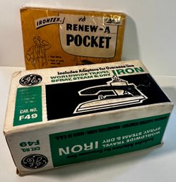 Vintage NIB GE Iron