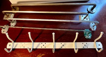 Vintage Towel Wall Racks And Hooks
