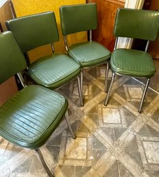 Set Of 4 Vintage Kitchen Chairs
