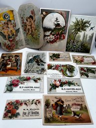 Antique Ephemera Advertising Cards