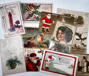 Early 1900s Christmas Post Cards