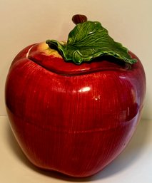 Vintage 1950s Apple Cookie Jar