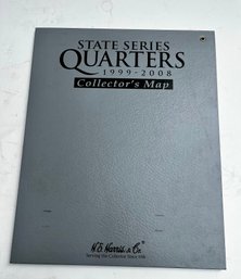 State Quarters Collectors Map With Quarters