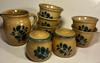 Pfaltzgraff 8 Pc -creamer, Salt & Pepper, (5) Ramekins