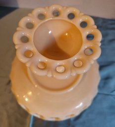 Westmoreland Glass Candle Sticks 2