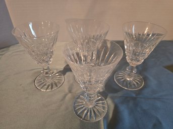4 Waterford Glasses