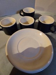 Vintage Style Setter Japan Set Of 4 With Plates