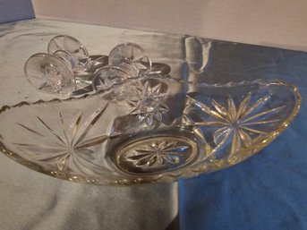 2 Napkin And 1 Trinket Bowl Crystal