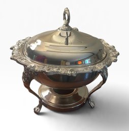 Sheridan Silver Company Silver Plated Chafing Dish