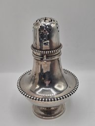 George W. Shiebler Sterling Silver Muffineer Sugar Shaker - 6.7 Oz
