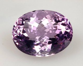 Sparkling Fancy Cut Purple Amethyst Oval, 9.26 Ct, VVS, Brazil Gem