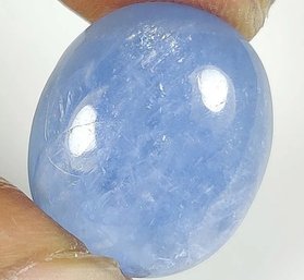 Very Nice, Natural Blue Sapphire Oval Cab,9.55 Ct, Opaque, Origin-sri Lanka Gem