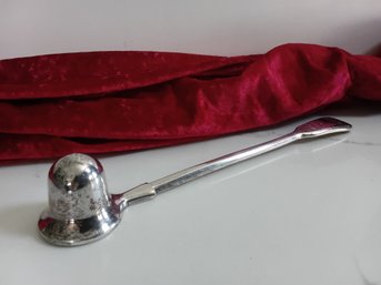 Silverplate Candle Snuffer