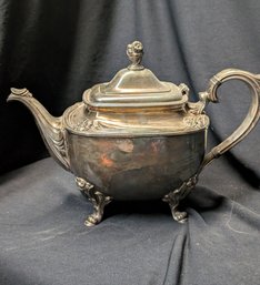 Silver Plate Daffodil Coffee Pot 9902