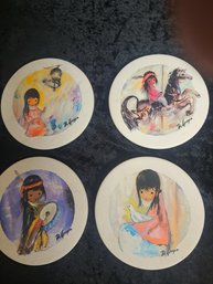 Degrazia  Coaster Set Of 4