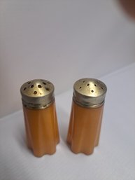 Bakelite Salt And  Pepper  Shakers