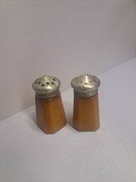 Bakelite Salt And  Pepper  Shakers  2'
