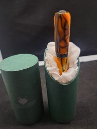 MonteVerde Ballpoint 'Lipstick' Pen, Tiger Eye In Case