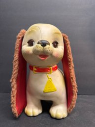 Vintage - BOWSER WOWSER - Rubber Squeaky Dog By Edward Mobley - 1962