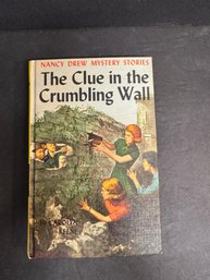 Nancy Drew , The Clue In The Crumbling Wall , Book