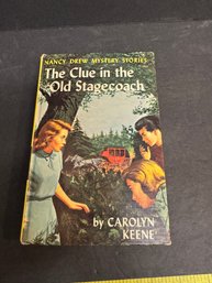 Nancy Drew , The Clue In The Old Stage Coach , Book
