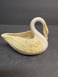 Antique Belleek Swan Creamer 5.5'