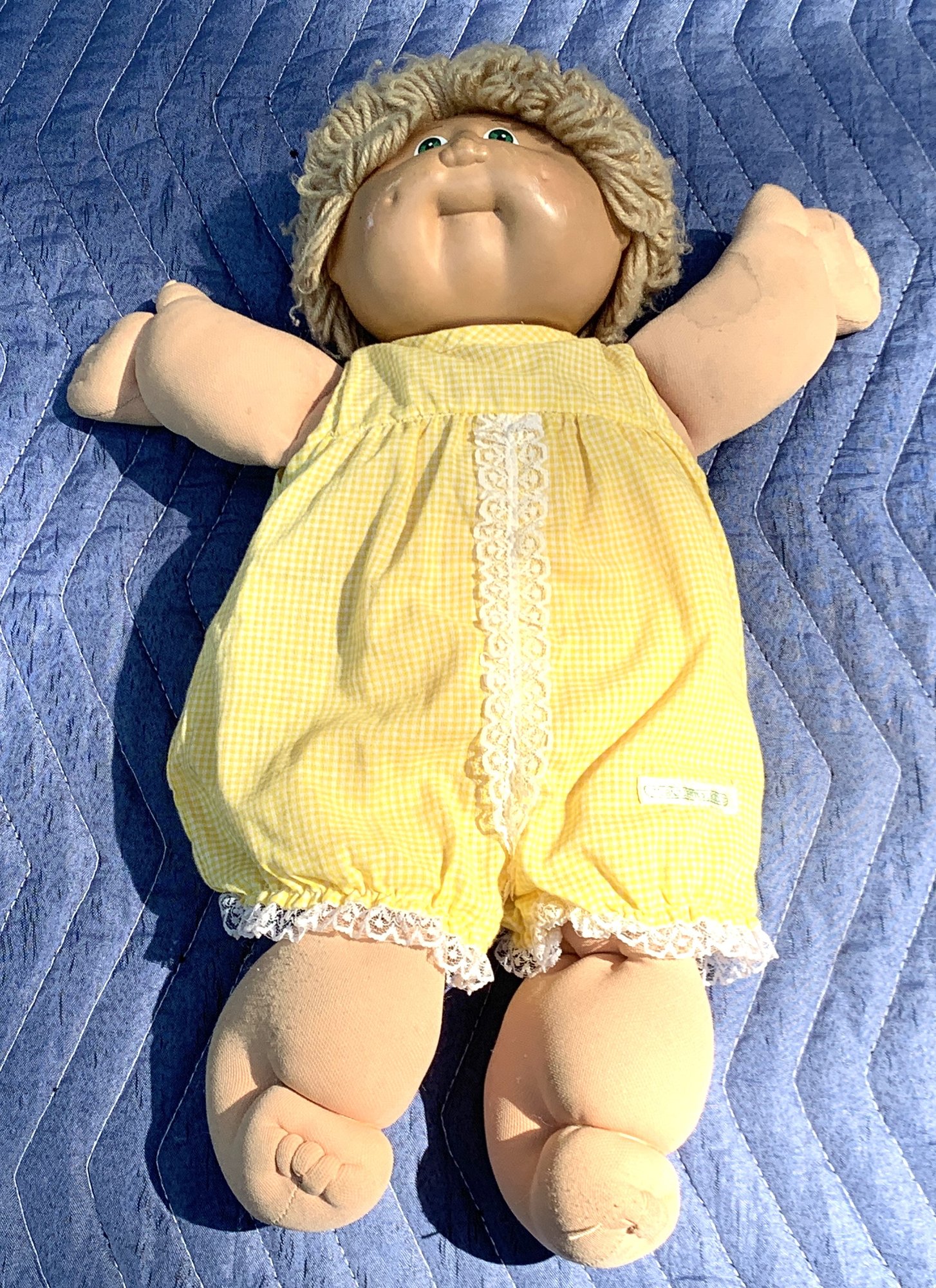 slim fit dress slacks Cabbage Patch Kids Preemie Doll - Girl, Light Brown Hair, Green Eyes, main image 0