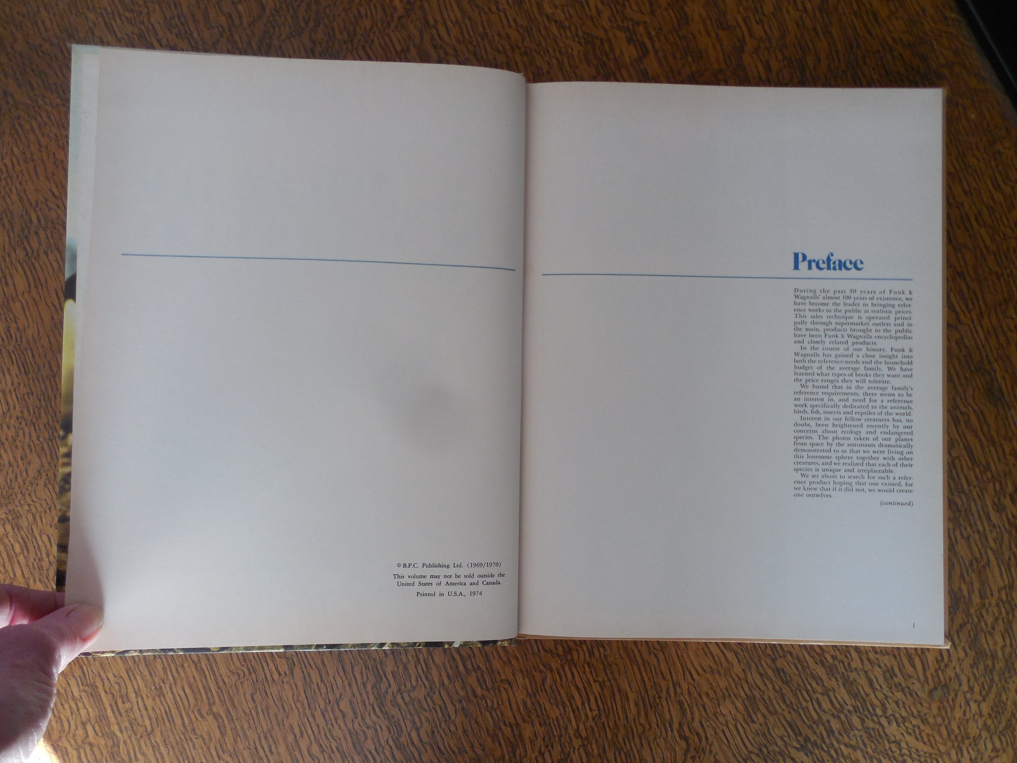 Funk & Wagnalls Wildlife Encyclopedia, 22 Volume Set Of Vintage