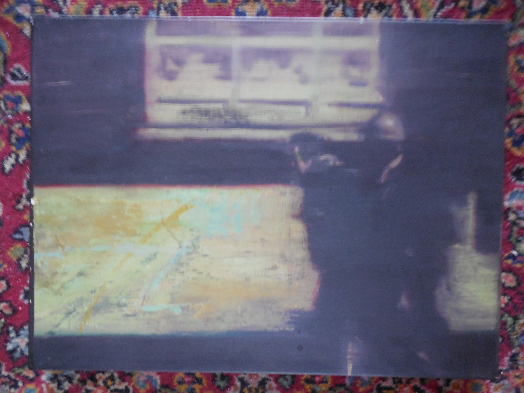 1993 Original Oil Painting / Linen By Ron Rizzi - NAGA Boston, Mass ...