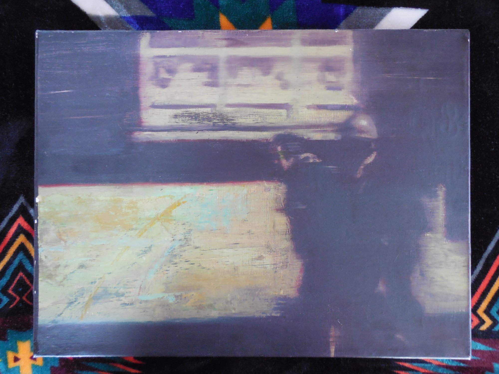 1993 Original Oil Painting / Linen By Ron Rizzi - NAGA Boston, Mass ...