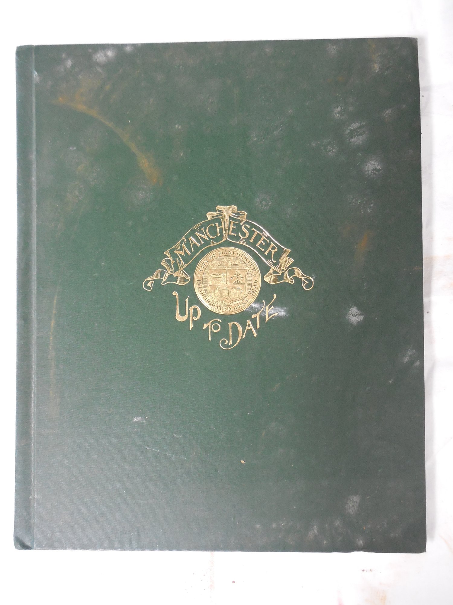 1896 Manchester Up To Date NH Book 2259