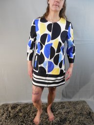Vintage Mid Century Modern  - MOD Style Dress - Tribal