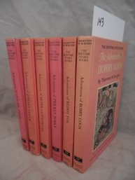 6 Vintage Childrens Bedtime Story Books By Thornton W. Burgess,  Johnny Chuck, Old Mr. Toad, Peter Cottontail