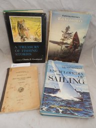 Lot Of 4 Sporting Books From Various Authors