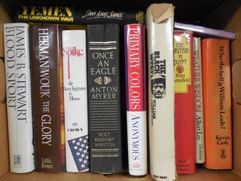 Box Lot - Large Lot Of Estate-Found Books On Miscellaneous Subjects