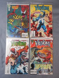 Comic Book - Lot Of 4 - 4 Part Series - Marvel Comics - Venom
