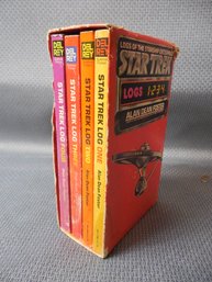 4 Book Set Star Trek Logs 1-2-3-4 Alan Dean Foster